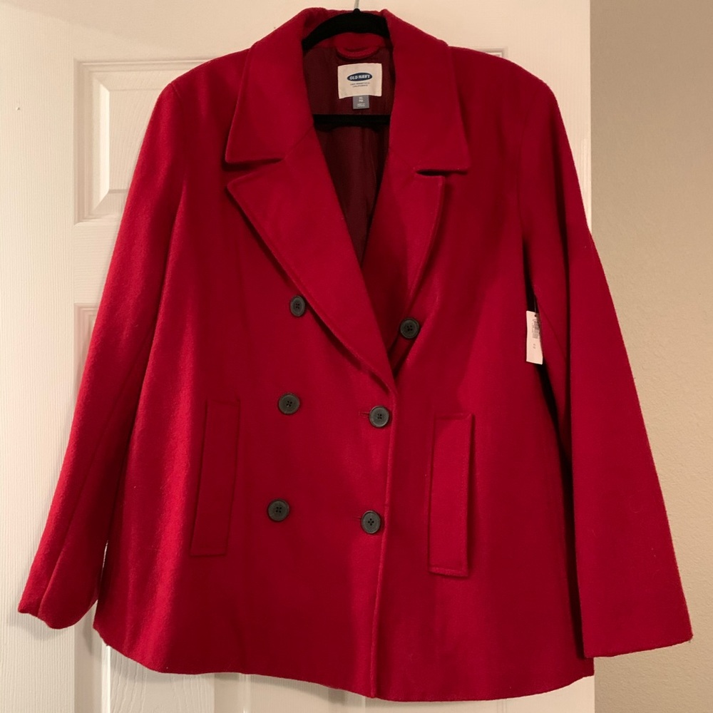 Red Peacoat